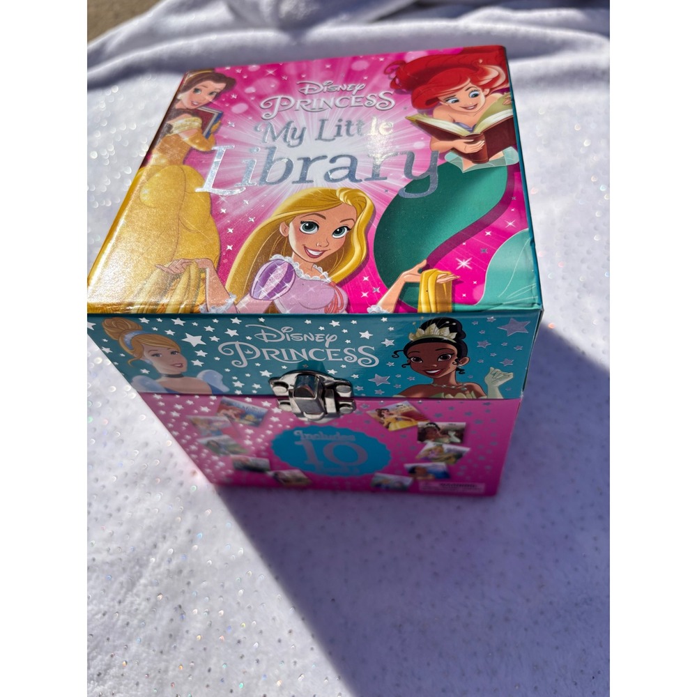 Disney Princess My Little Library 10 Book Set with Keepsake Carrying Case Box